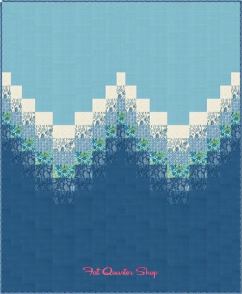 Beachy Bargello - free quilt pattern