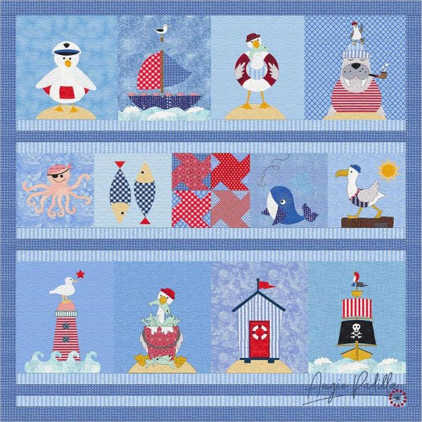 Ocean Friends Quilt Pattern - etsy