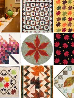 Autumn Leaf Quilt Patterns roundup featured cover