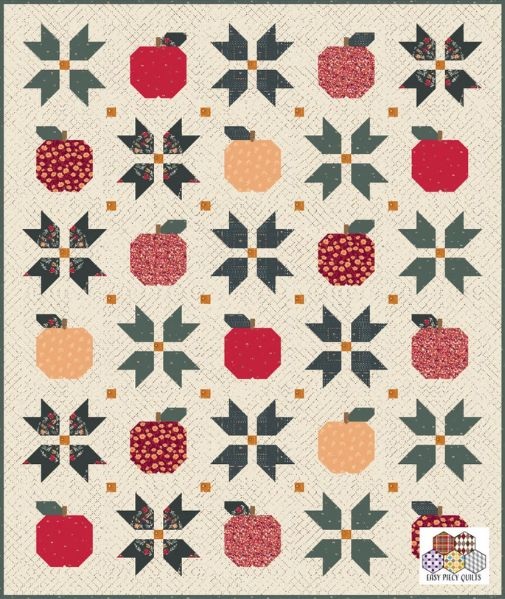Apple Butter Days Quilt Pattern -etsy