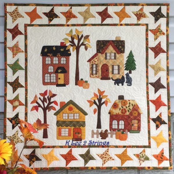 Autumn in the Village Quilt Pattern - etsy