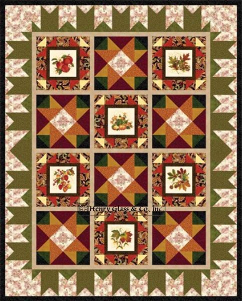 Autumn is Calling Quilt #2 - free quilt pattern