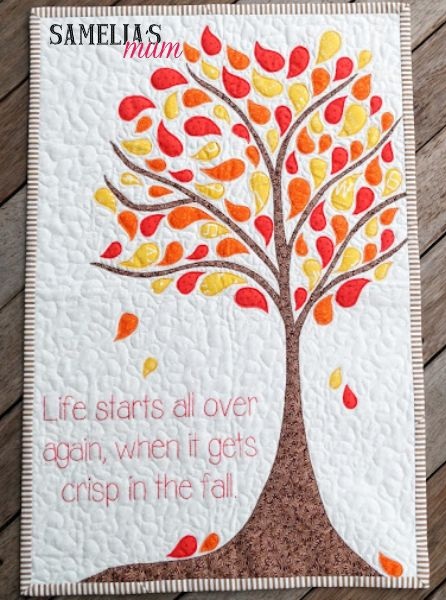 Crisp In The Fall - free quilt pattern
