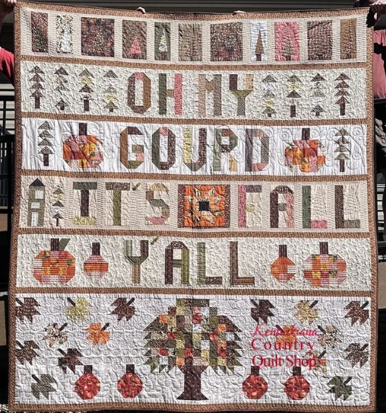 It's Fall Y'All Quilt Pattern - etsy