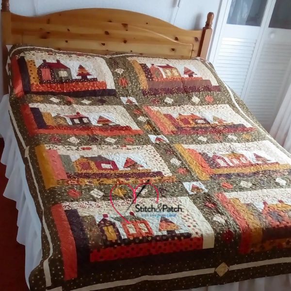 One Wood Lane Log Cabin Quilt Pattern - etsy
