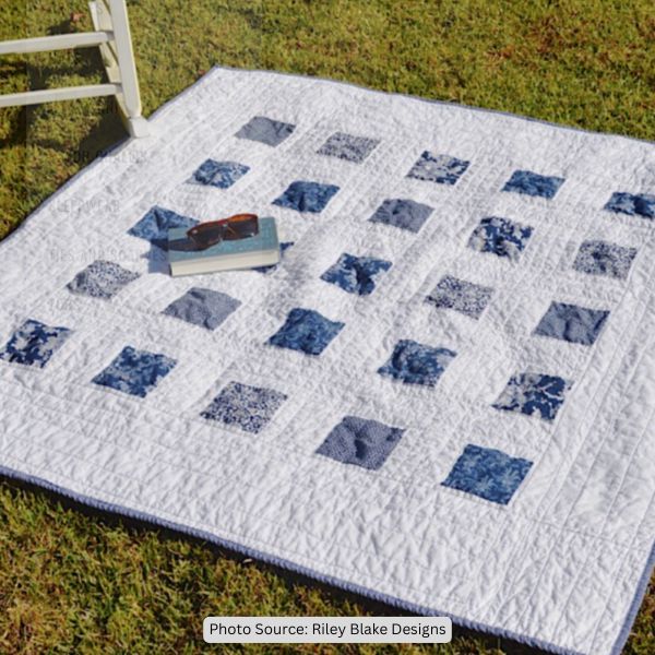 Out Of The Blue Quilt Pattern