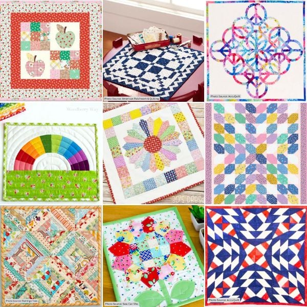 Mini Quilt Patterns roundup ILQF featured cover