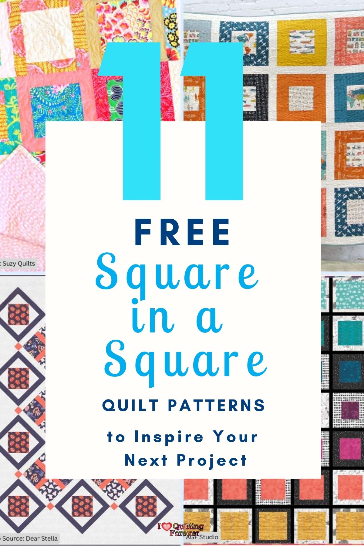 Top 11 Free Square In A Square Quilt Patterns (+10 Bonus Patterns For ...