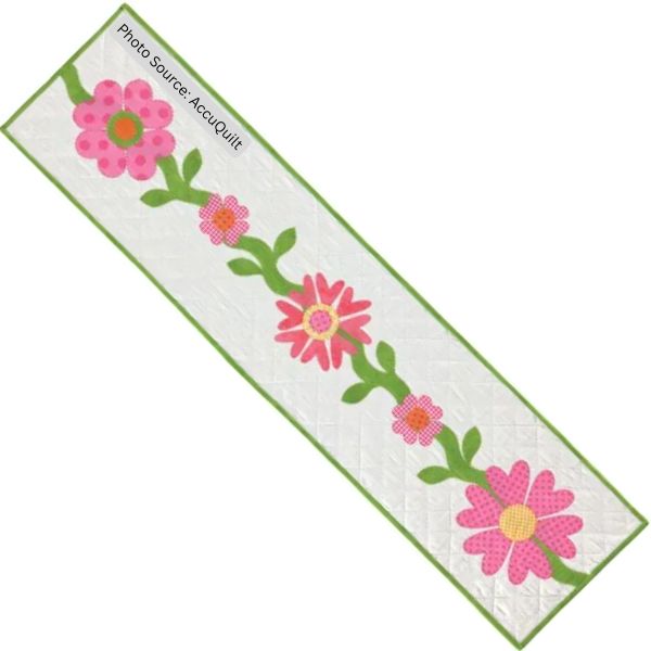 GO! Hearts Bed Runner-free quilt pattern