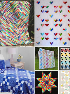 Twin Size Quilt Patterns roundup ILQF featured cover