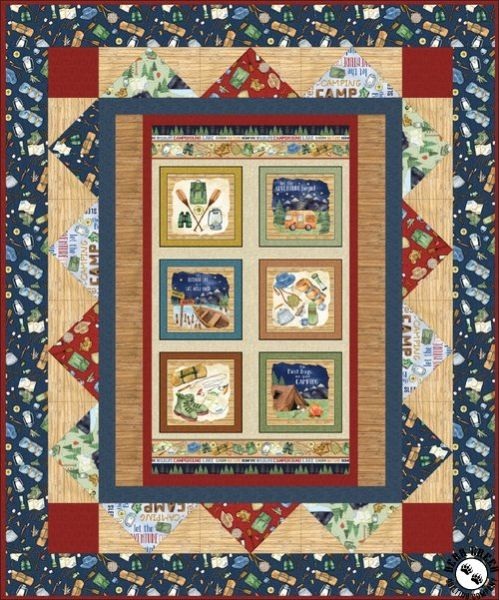 Around The Campfire - free quilt pattern