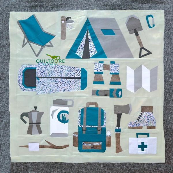 Camping Sampler Quilt Pattern - etsy