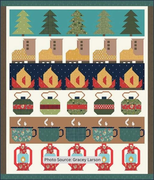 Love You S’More Row Quilt Pattern - etsy