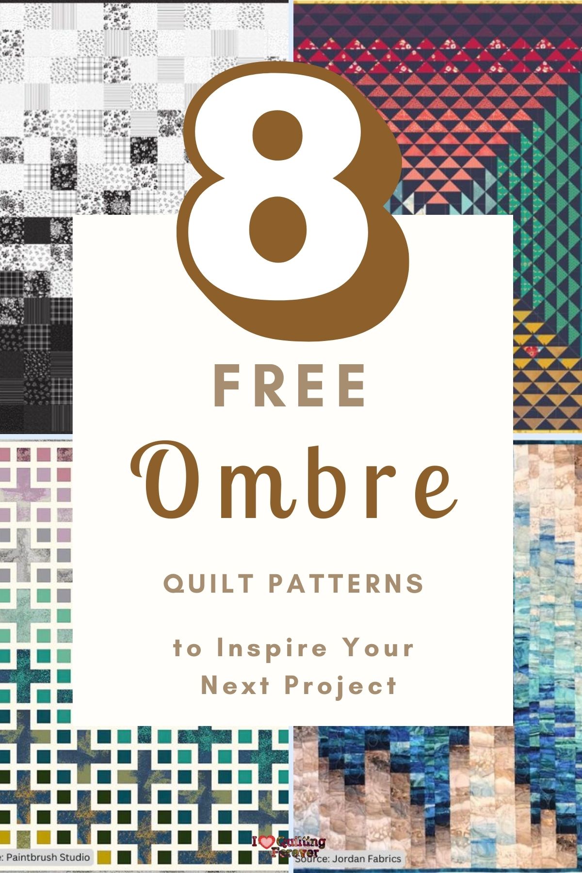 Top 8 Free Ombre Gradient Quilt Patterns (+10 Bonus Patterns For Sale ...