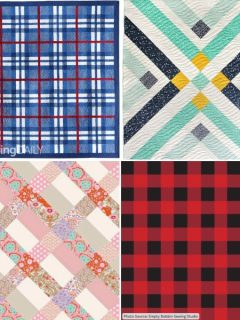 Plaid Quilt Patterns roundup ILQF featured cover