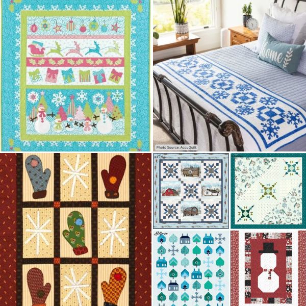 Top 8 Free Winter Quilt Patterns (+10 Bonus Patterns For Sale) - I Love ...