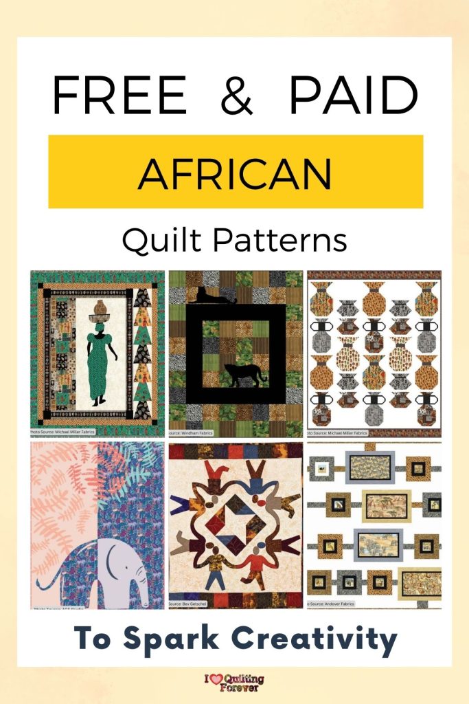 Top 7 Free African Quilt Patterns (+5 Bonus Patterns For Sale) - I Love ...