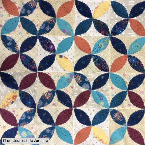 Baby Orange Peel- free quilt pattern