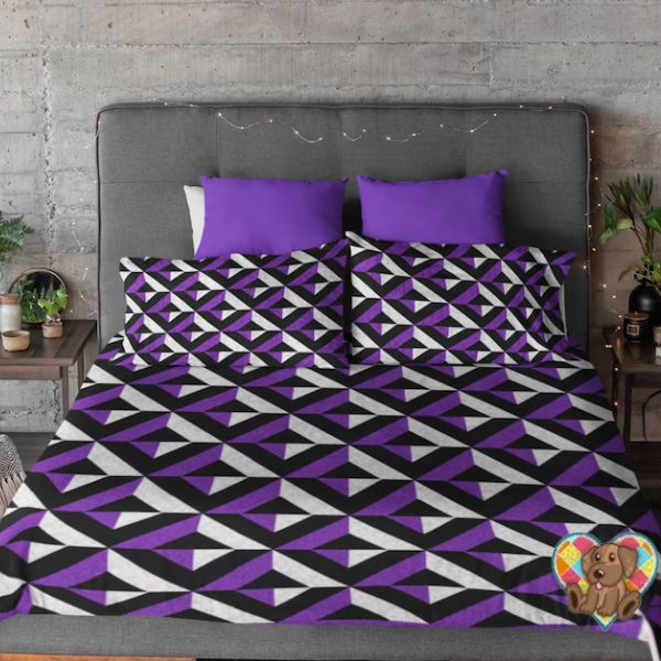 Top 9 Free Purple Quilt Patterns (+8 Bonus Patterns For Sale) - I Love 