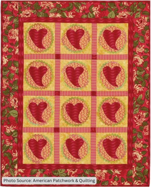 Top 10 Free Valentine Quilt Patterns (+10 Bonus Patterns For Sale) - I ...