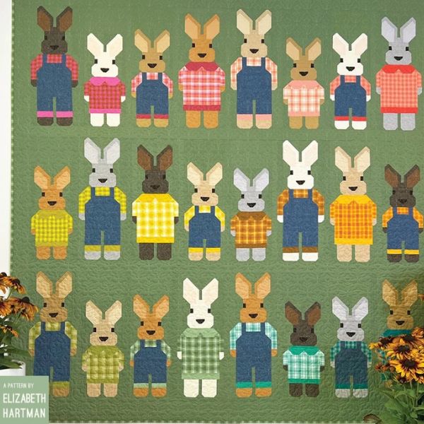 Bunny Bunch Quilt Pattern - etsy