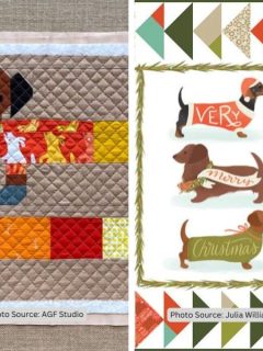 Dachshund Quilt Patterns Roundup Featured Cover