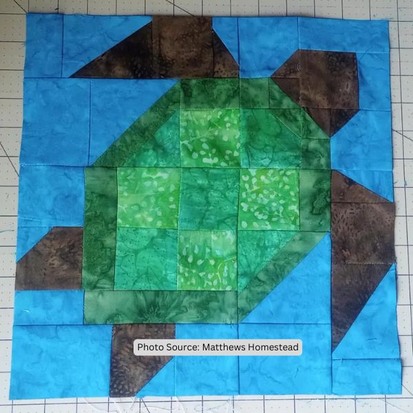 Easy Turtle Quilt Block Pattern - etsy