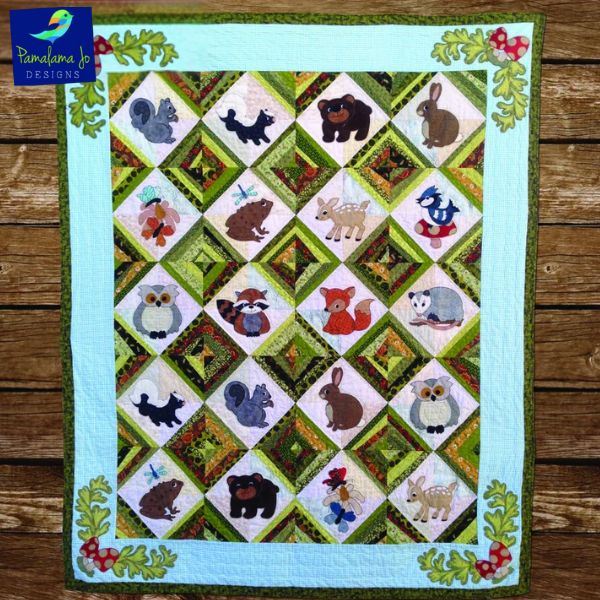 Forest Friends Quilt Pattern -etsy