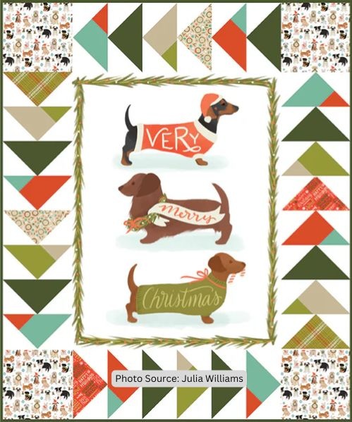 Lap Dog - free quilt pattern