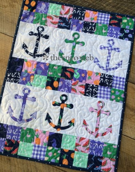 Anchor Mini Quilt - free quilt pattern