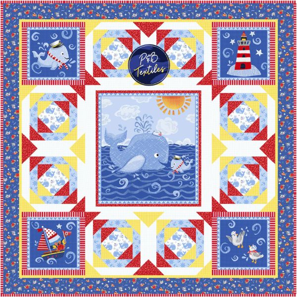Baby Beluga - free quilt pattern