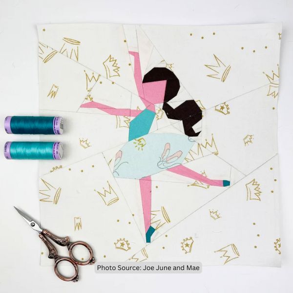 Ballerina Quilt Block Pattern - etsy
