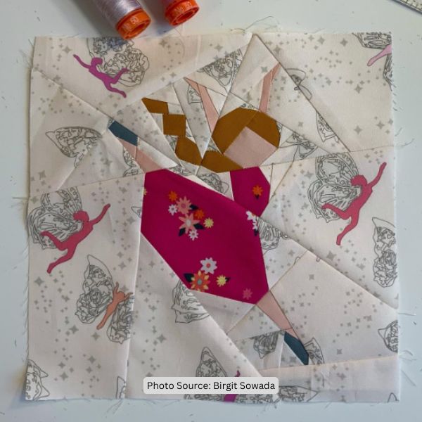Ballerina Quilt Idea from Birgit Sowada