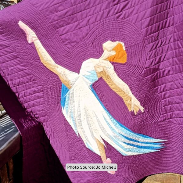 Ballerina Quilt Idea from Jo Michell