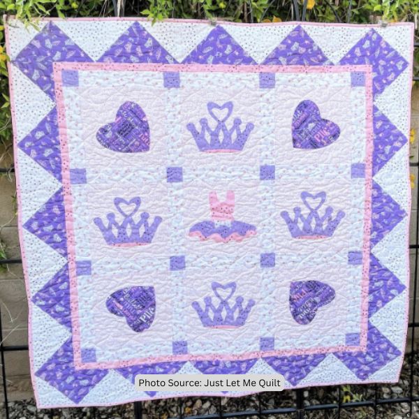 Ballerina Quilt Idea from Just Let Me Quilt