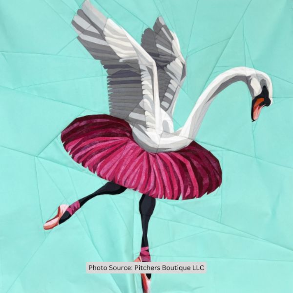 Ballerina Quilt Idea from Pitchers Boutique LLC