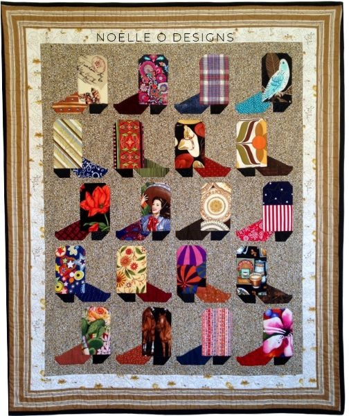 Cowboy Boot - free quilt pattern