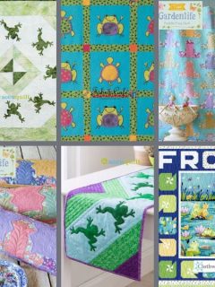 Frog Quilt Patterns Roundup Featured Cover