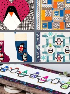 Penguin Quilt Patterns Roundup Featured Cover