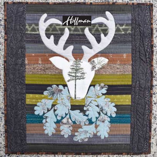 Rustic Deer - free quilt pattern