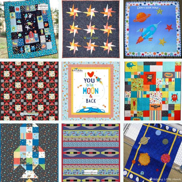 Space Quilt Patterns Roundup Featured Cover