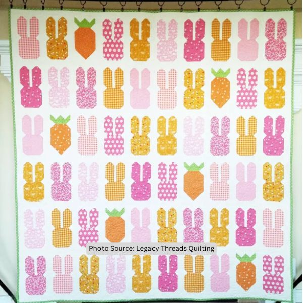 Spring Quilt Idea from Legacy Threads Quilting