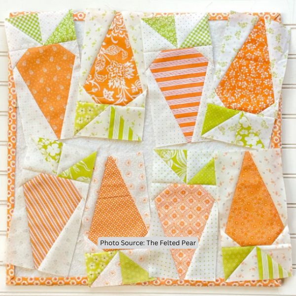 Spring Quilt Idea from The Felted Pear