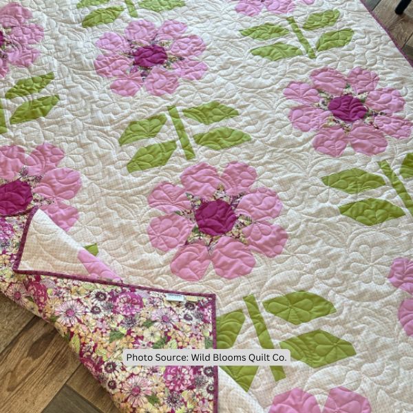 Spring Quilt Idea from Wild Blooms Quilt Co.