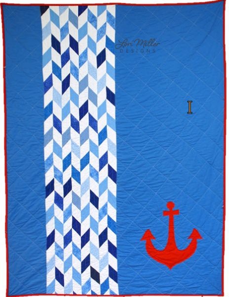 Summer Anchors Away - free quilt pattern