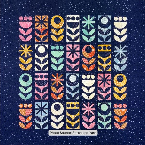 Tall Poppy Quilt Pattern - etsy