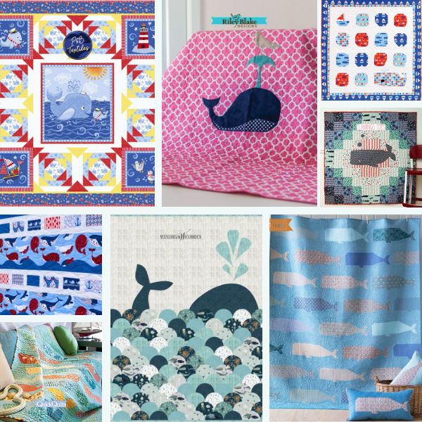 Whale Quilt Patterns Roundup Featured Cover