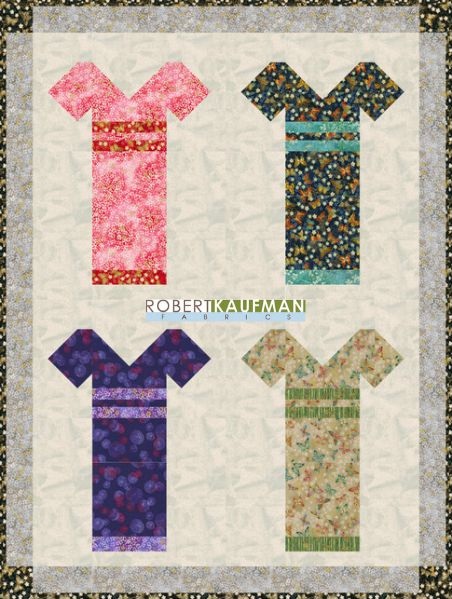 Akiko’s Kimonos - free quilt pattern