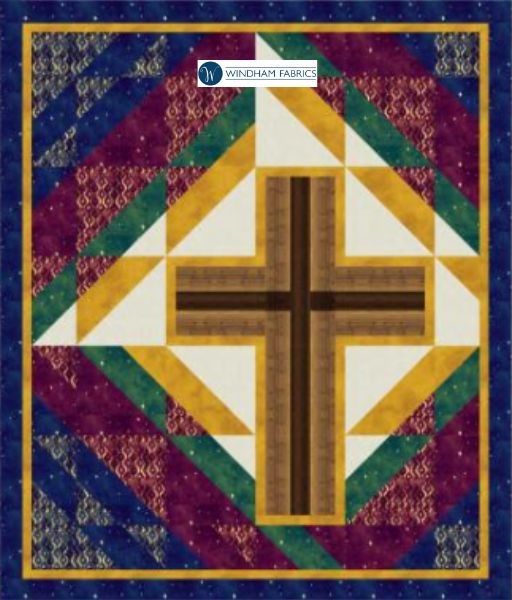 At the Cross - free quilt pattern