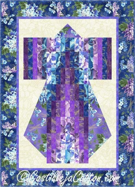 Bargello Kimono Quilt Pattern - etsy